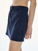 Mini Denim Navy Skirt