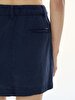 Mini Denim Navy Skirt