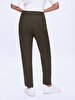 Düz Paça Regular Green Trousers