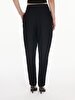Düz Paça Regular Black Trousers