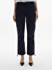 Straight Leg Cargo Navy Trousers