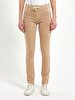Waist Elastic Brown Trousers