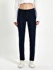 Waist Elastic Navy Trousers