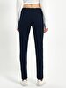 Waist Elastic Navy Trousers