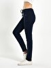 Waist Elastic Navy Trousers