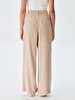 Düz Paça Relaxed Brown Trousers