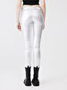 Shiny White Trousers