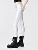 Shiny White Trousers