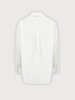 Long Sleeve Pompom White Shirt