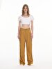 Short Sleeve Strapless Basic Crop White Blouse