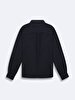 Basic Long Arm Navy Shirt