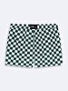 Check Green Sea Shorts