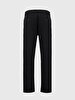 Textured Comfortable Black Trousers