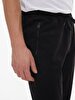 Fit Jogger Waist Black Trousers