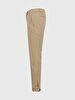 Buttoned Chinos Beige Trousers