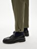 Buttoned Chinos Green Trousers
