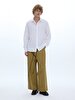 Classic Collar Textured White Shirt