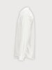 Classic Collar Textured White Shirt