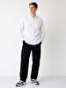 Basic Long Arm White Shirt