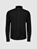 Textured Black Shirt