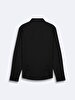 Textured Black Shirt