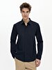 Textured Navy Shirt