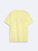 Cali̇forni̇a Written Palmtree With Print Yellow T-shirt