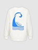 Back Print With Print Dust Sweatshirt