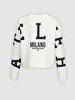 Crew Neck Long Sleeve Dust Sweatshirt