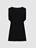 Print Wide Collar Black Athlete