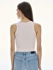 Halter Collar Ribbed Lilac Athlete