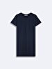 Short Sleeve Basic Navy Dress