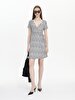 Pattern Short Dust Dress