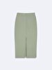 Basic Midi Grey Skirt