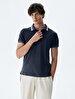 Bleached Polo Navy T-shirt