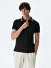 Bleached Polo Black T-shirt