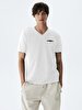 Print Sprey Written Lilac T-shirt