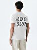 Print Sprey Written Lilac T-shirt