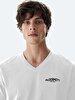 Print Sprey Written Lilac T-shirt