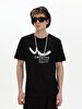 Crew Neck Basic Short Arm Regular Black T-shirt