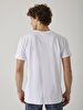 Crew Neck Basic Short Arm Regular White T-shirt
