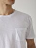 Crew Neck Basic Short Arm Regular White T-shirt