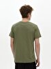 Crew Neck Basic Short Arm Regular Green T-shirt