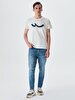 Crew Neck Ltb Logo Dust T-shirt