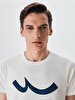 Crew Neck Ltb Logo Dust T-shirt