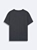 Crew Neck Ltb Logo Anthracite T-shirt