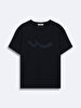 Crew Neck Ltb Logo Navy T-shirt