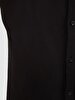 Short Sleeve Knitting Black Shirt