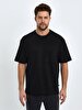 Comfortable Cut With Pockets Black T-shirt