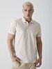 Polo Basic Short Arm Regular Beige T-shirt